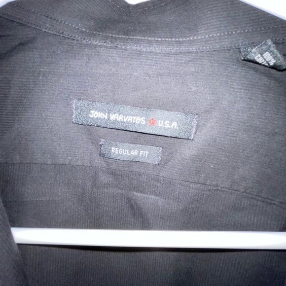 🇺🇸John Varvatos sz 16 mens button down long sleeve shirt - Picture 4 of 4